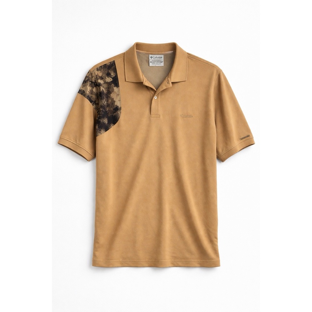 Vintage Columbia PHG‎ Men's XL Shooting Hunting Button Up Polo Shirt